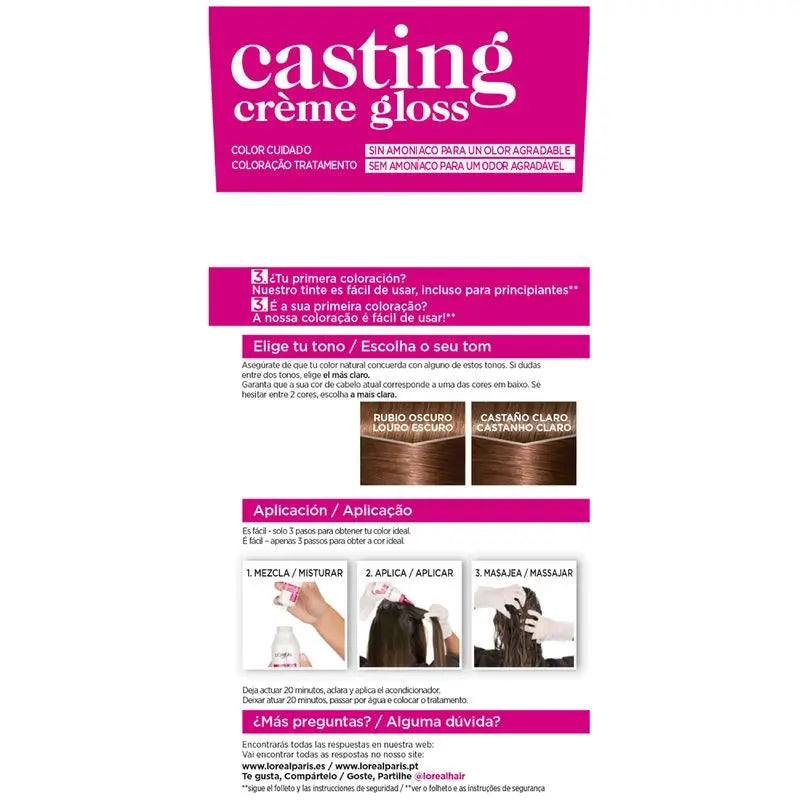 L'Oréal Paris Casting Creme Gloss Farbbad 600 Dunkelblond