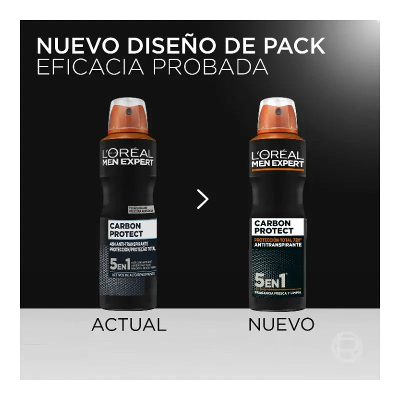 L'Oreal Paris Deodorant Spray, Total Protection 48H, für Männer, 150 ml