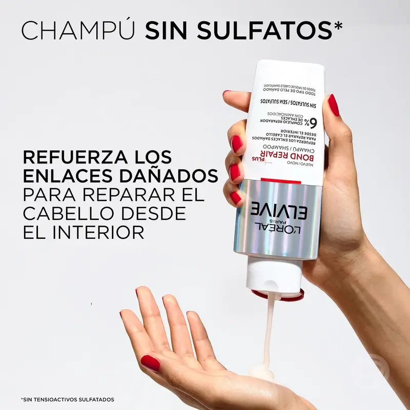 L'Oréal Paris Elvive Bond Repair Plus Kräftigendes Shampoo, 200 ml