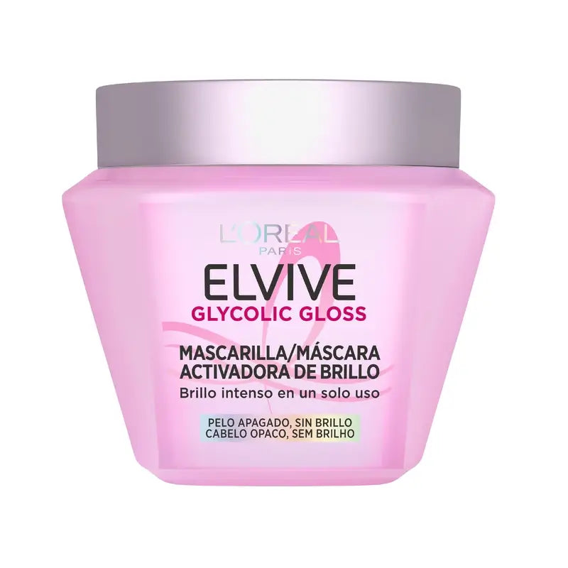 L'Oréal Paris Elvive Glykolglanz-Glanzaktivierende Maske, 310 ml
