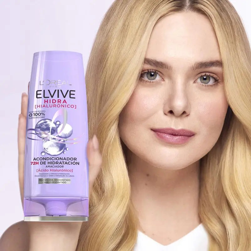 L'Oréal Paris Elvive Hydra Hyaluronic 72H Feuchtigkeitsspendende Spülung 300Ml
