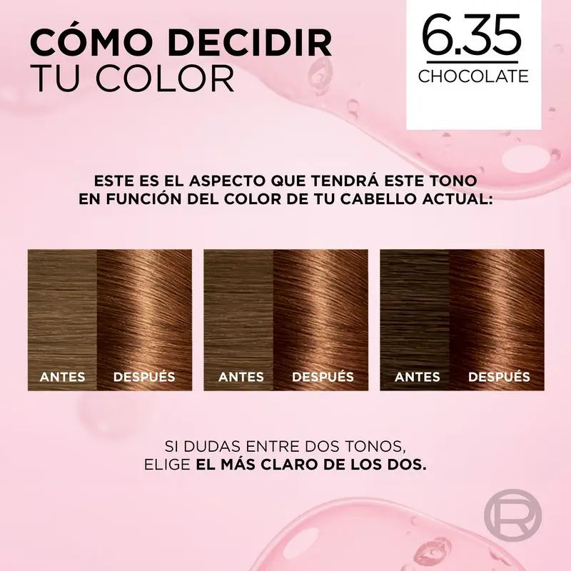 L'Oréal Paris Excellence Creme Dauerhafte Haarfarbe - Farbton 6.35 Schoko