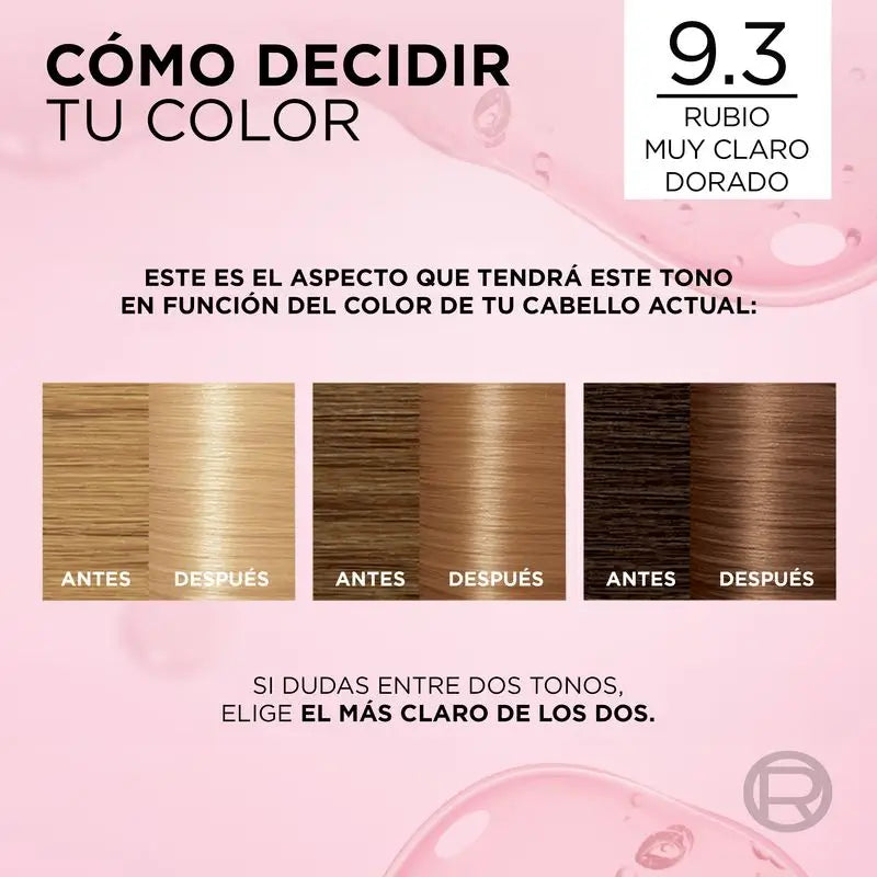 L'Oréal Paris Excellence Creme Dauerhafte Haarfarbe - Farbton 9.3 Sehr helles Goldblond