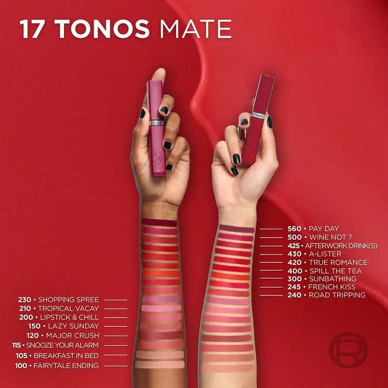 L'Oréal Paris Infaillible Le Matte Resistance Matte Finish 16H*. Farbton 425 Afterwork Drink
