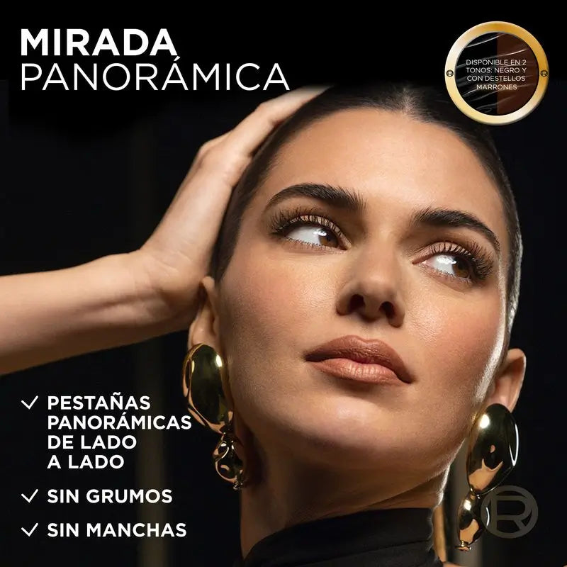 L'Oréal Paris Panorama Brown Mascara mit ultra-flexibler, volumengebender Formel