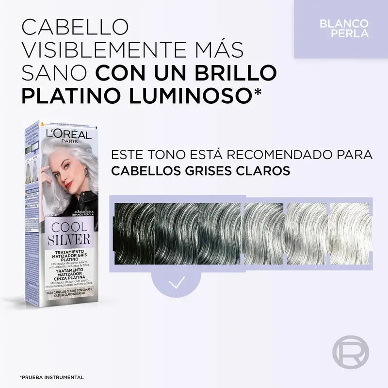 L'Oreal Paris Cool Silver 2 Perlweißes Rouge
