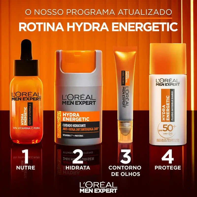 L'Oreal Paris Männer Expert Hydra Energetic Tägliches Fluid Spf50+ 50Ml