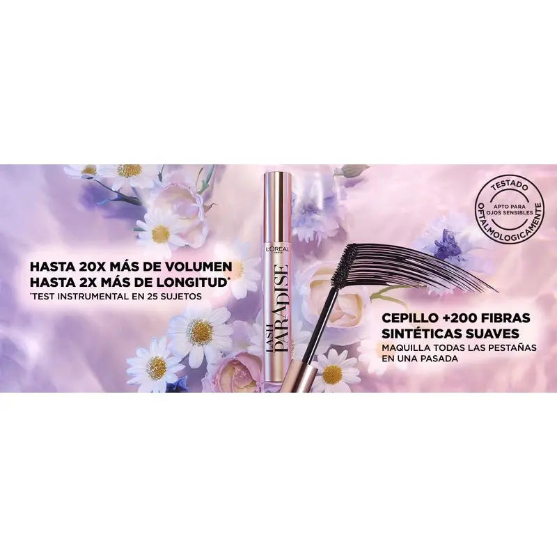 L'Oréal Paris Paradise Extatic Wasserfeste Mascara für Volumen und Länge 6,4 ml