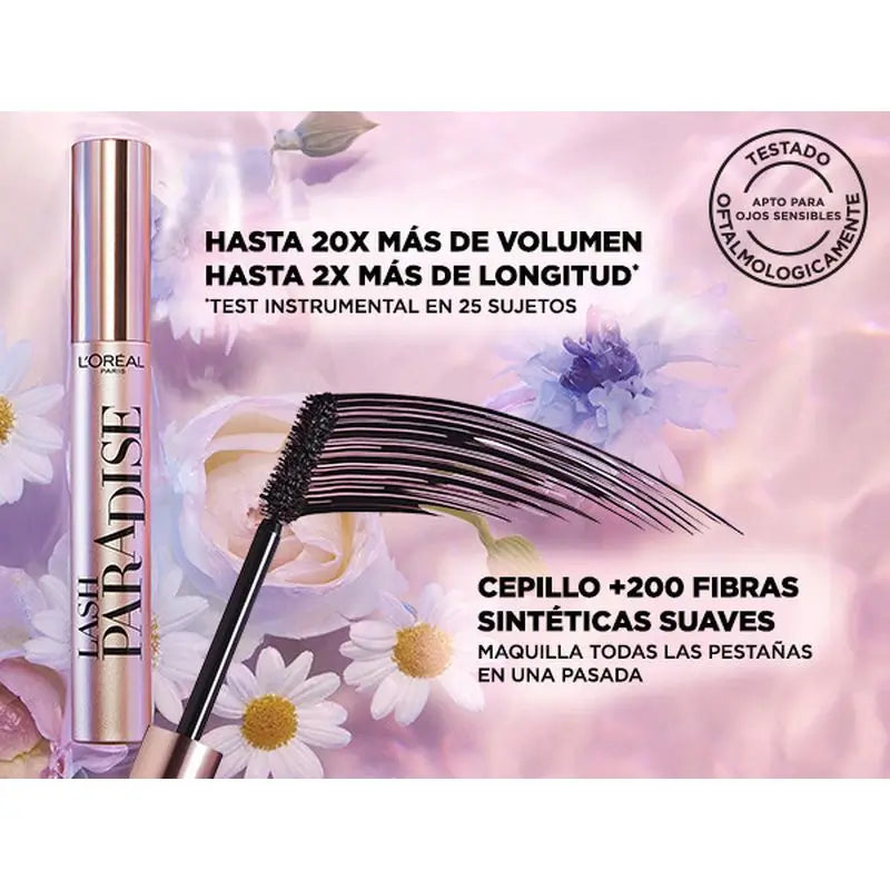 L'Oréal Paris Paradise Extatic Wasserfeste Mascara für Volumen und Länge 6,4 ml