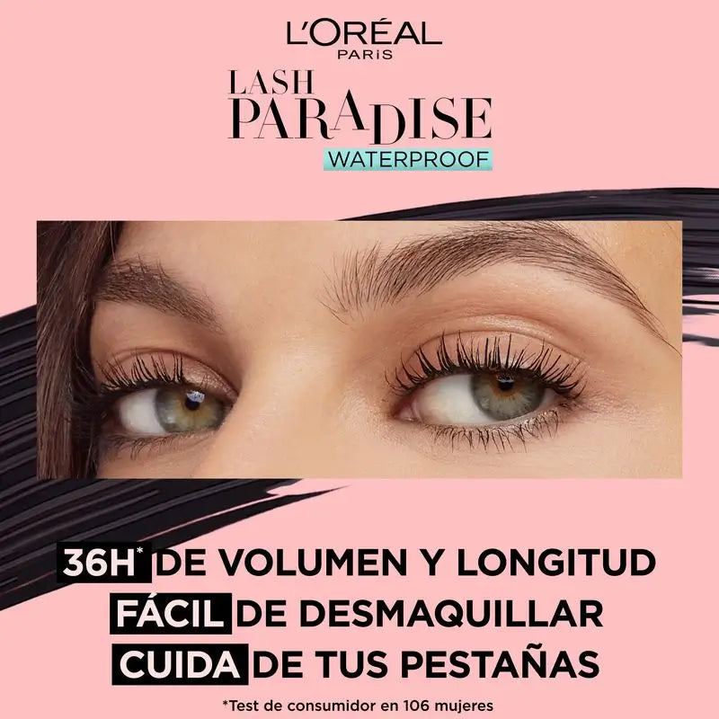 L'Oréal Paris Paradise Extatic Wasserfeste Mascara für Volumen und Länge 6,4 ml