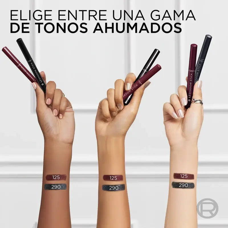 L'Oreal Paris Paradies Les Shadow Sticks Smokey Creamy Blendable Eyeshadow Bordeaux