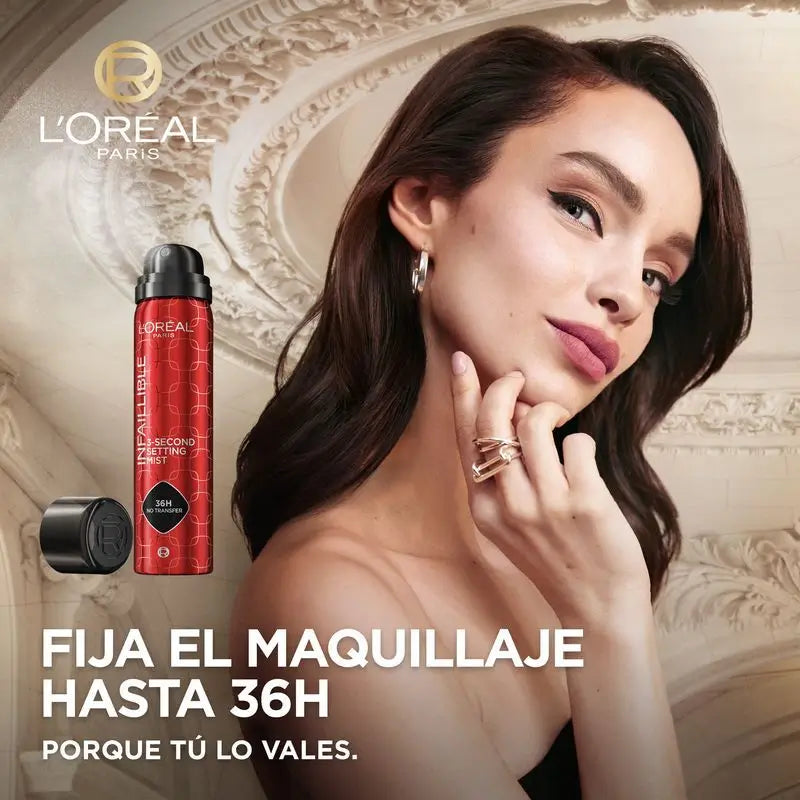 L'Oréal Paris Water-Proof & Oil-Proof 36H Water-Proof & Oil-Proof Unfehlbarer Haltespray