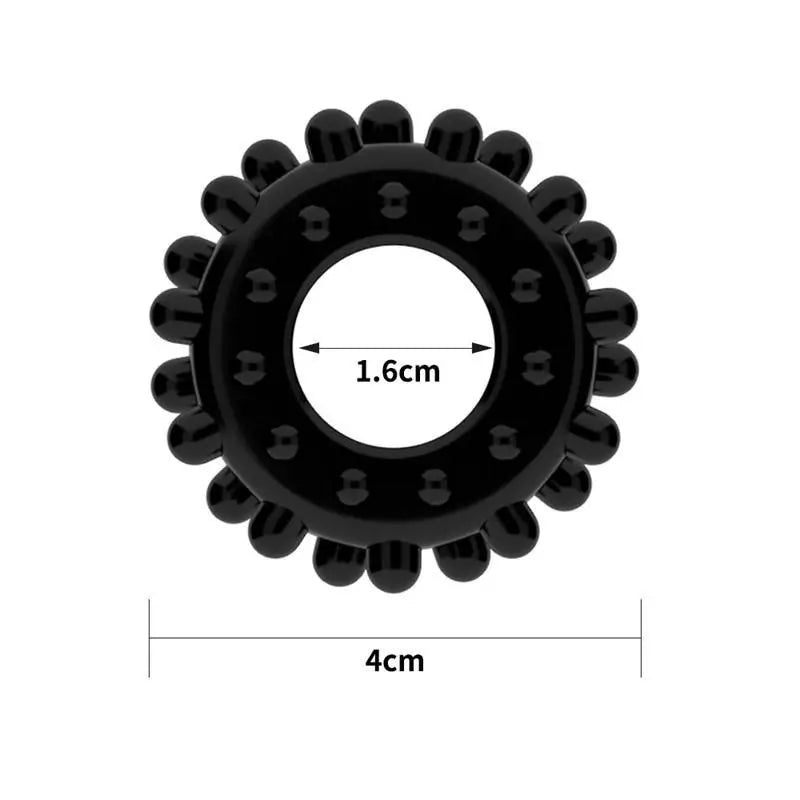 Lovetoy Penisring Power Plus Schwarz Modell 3