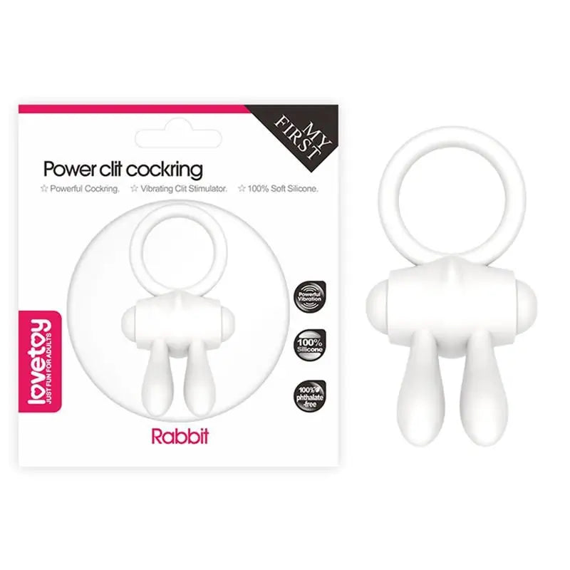 Lovetoy Power Klitoris Vibrationsring Weiß