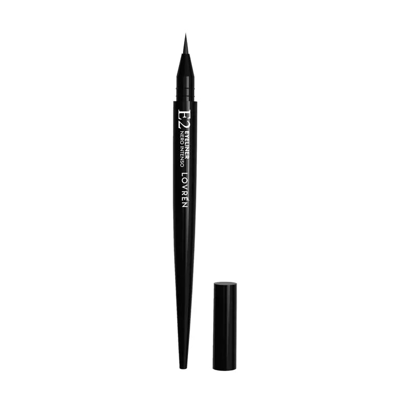 Lovrén E2 Eyeliner Intensives Schwarz, 0,7 ml