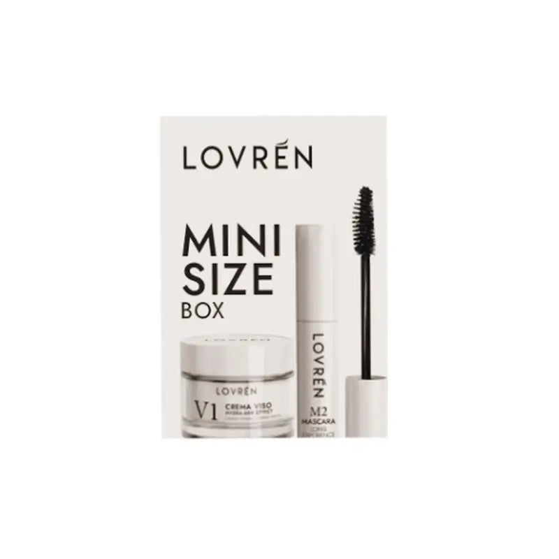 Lovrén Mini-Box Weiß (M2 Mini Mascara + V1 Mini Gesichtscreme)