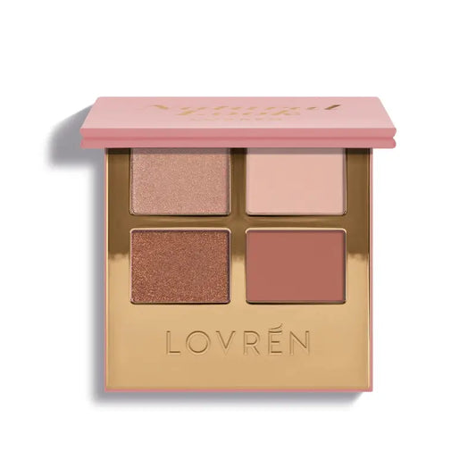 Lovrén Lidschatten Palette 4 Deep Sunset Farben