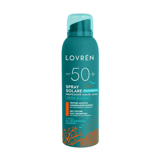 Lovrén Solaire Sun Spray Spf50+ Sehr hoher Schutz, 150 ml