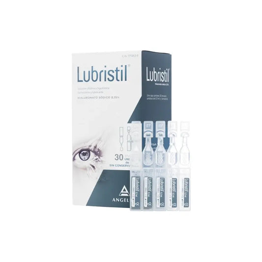 Lubristil Hyaluronat Trockenes Auge 30 Einzeldosen