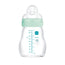 Mam Baby Crystal Babyflasche Wohlfühlen Matt Blau, 170Ml