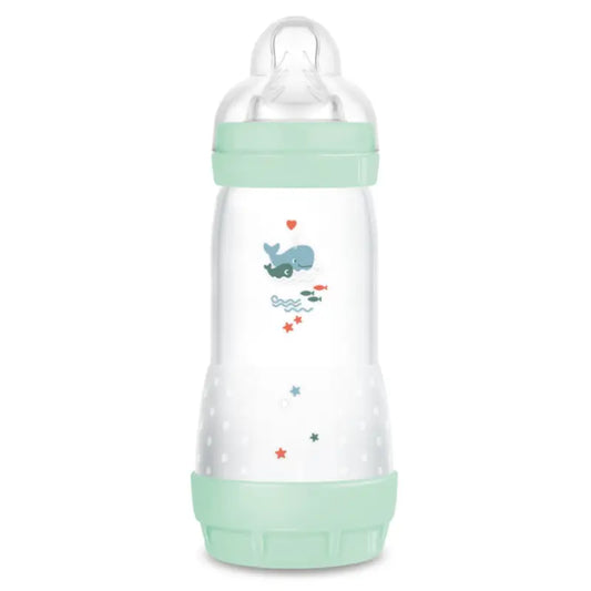 Mam Baby Easy Start Anti-Kolik-Flasche Hellblau, 320Ml