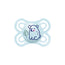 MAM Baby Soother Perfect 2-6 m Silicone Matt Blue