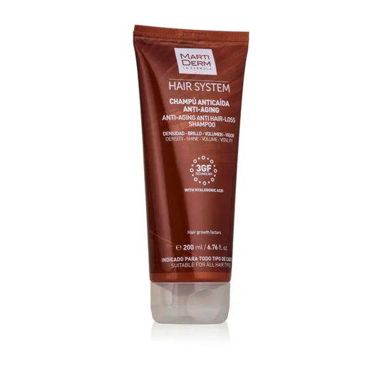 Martiderm Hair System Anti-Aging Hair Loss Shampoo 3GF 200 ml