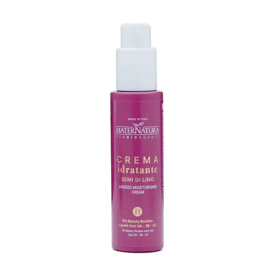 Maternatura Curly Hair Finish Creme mit Leinen, 100 ml