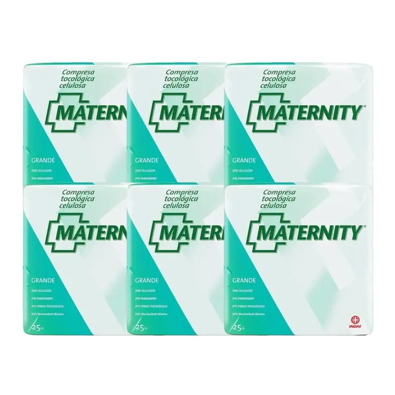 Mutterschaft Tocologic Cellulose Pad, 6 x 25 Einheiten