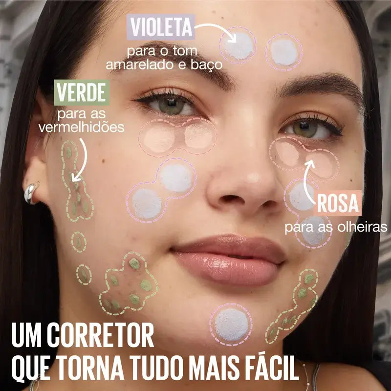 Maybelline Concealer Radiergummi Grün