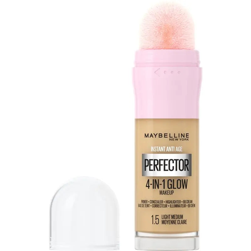 Maybelline New York Instant Perfector Glow 4 In 1 Hervorhebung Concealer Farbton 1,5 Light Medium