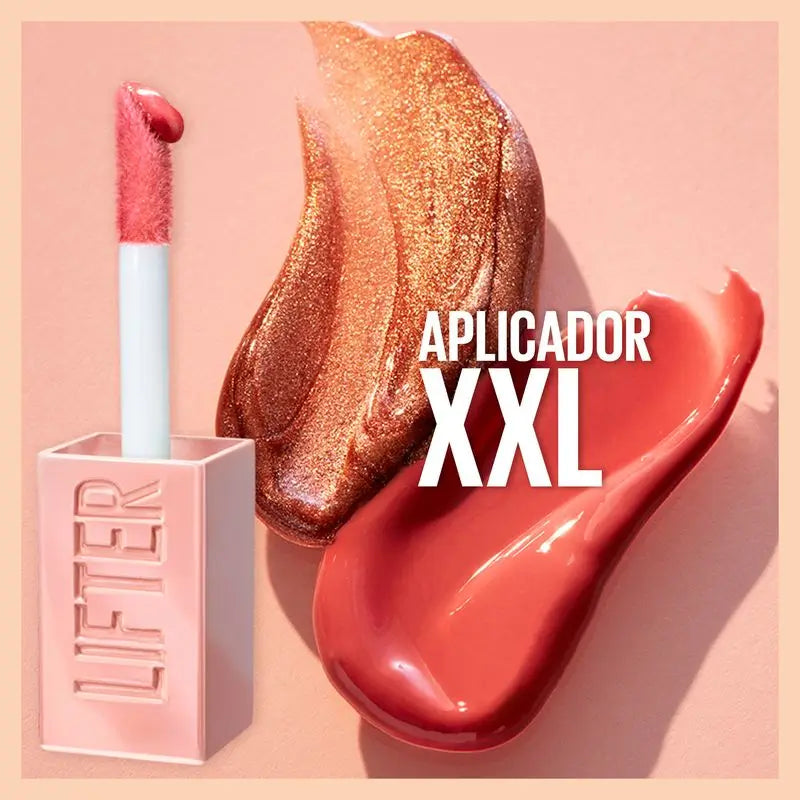 Maybelline New York Lifter Gloss Bronzed Lip Gloss, Intensive Hydratation, aufgeplusterte Lippen. Farbton 20 Sonne