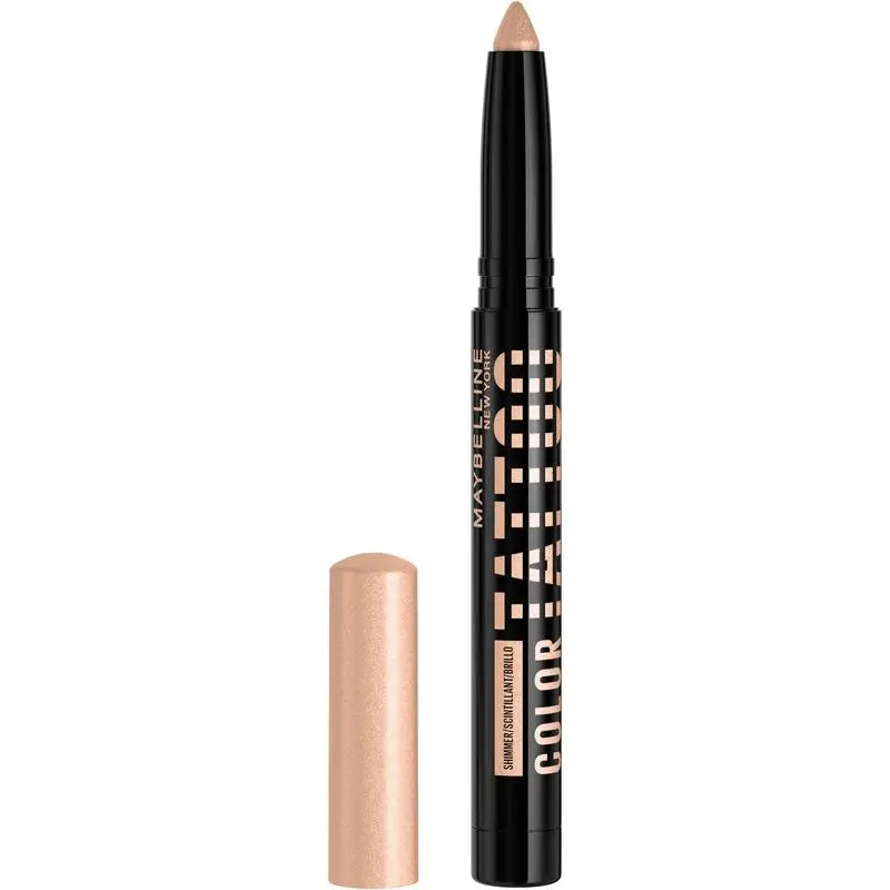 Maybelline New York Color Tattoo Stix, Lidschatten + Liner im Stick-Format, Farbton I Am Courageous.