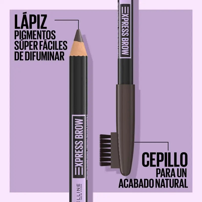 Maybelline New York Express Brow Augenbrauenstift Farbton 06 Schwarzbraun