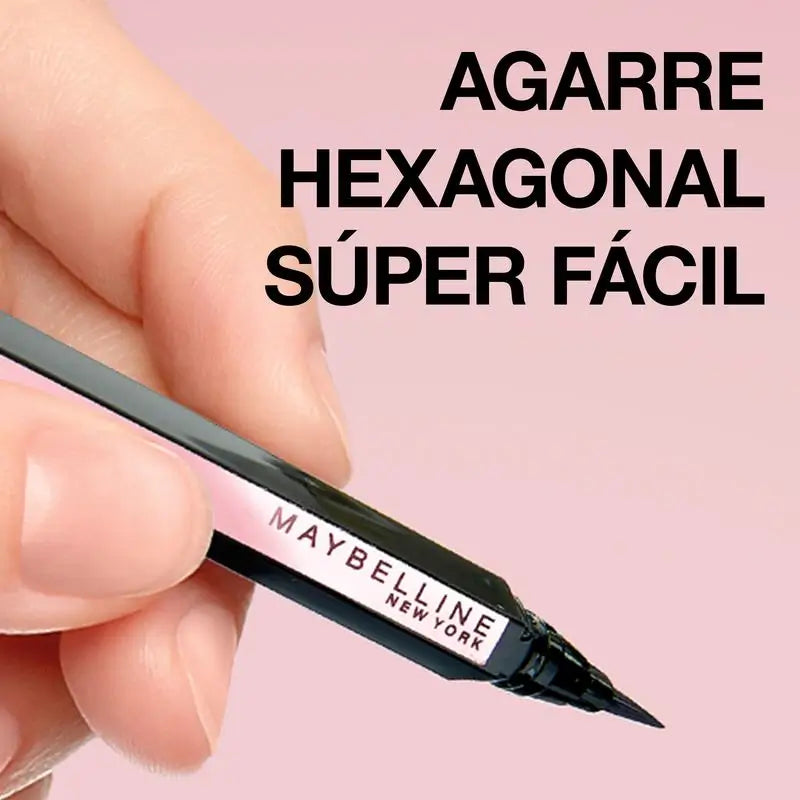 Maybelline New York Eyeliner Hypereasy Flüssiger Eyeliner Farbe Schwarz