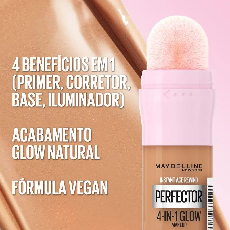 Maybelline New York Instant Perfector Glow 4-In-1, Der Glow, den Sie tragen, wie Sie wollen, Farbton 0.5 Fair Light Cool