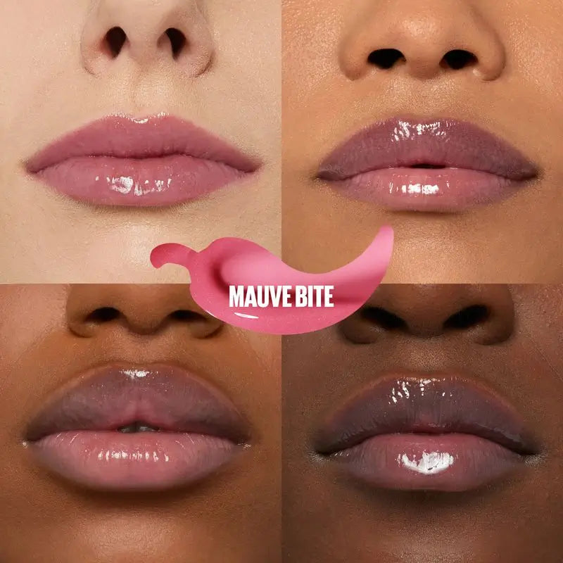 Maybelline New York Lifter Plump mit Chili-Pfeffer und Hyaluronsäure, Farbton 002 Mauve Bite