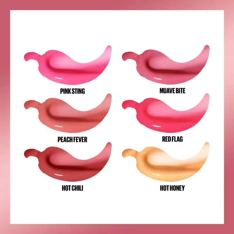 Maybelline New York Lifter Plump mit Chili-Pfeffer und Hyaluronsäure, Farbton 002 Mauve Bite