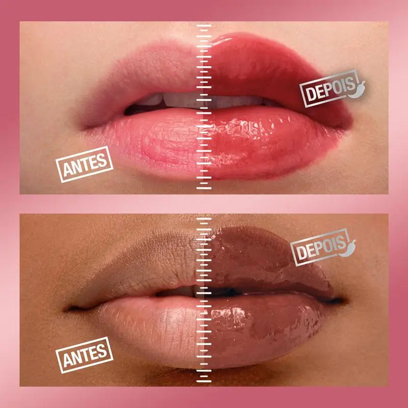 Maybelline New York Lifter Plump mit Chili-Pfeffer und Hyaluronsäure, Farbton 005 Pfirsichfieber