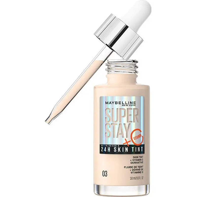 Maybelline New York Super Stay Skin Tint + Vitamin C 24H. Farbton 03