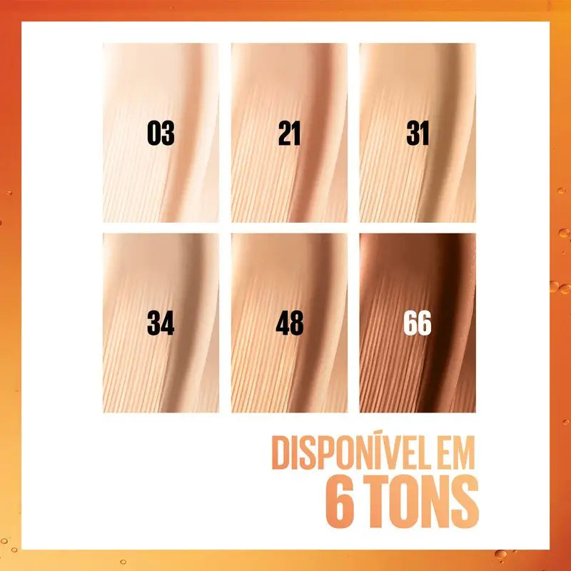 Maybelline New York Super Stay Skin Tint + Vitamin C 24H. Farbton 31