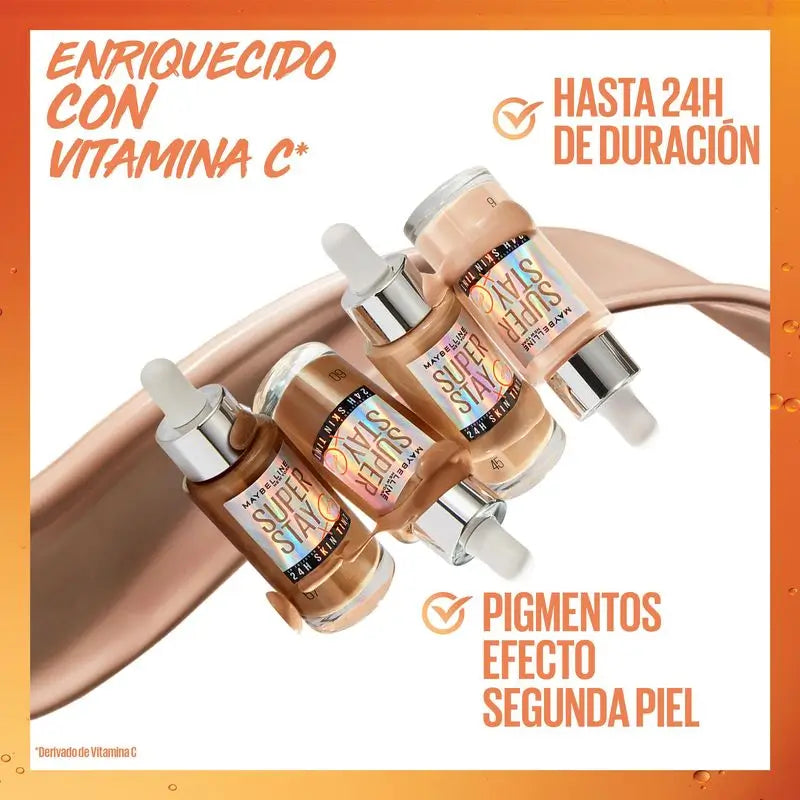 Maybelline New York Super Stay Skin Tint + Vitamin C 24H. Farbton 31