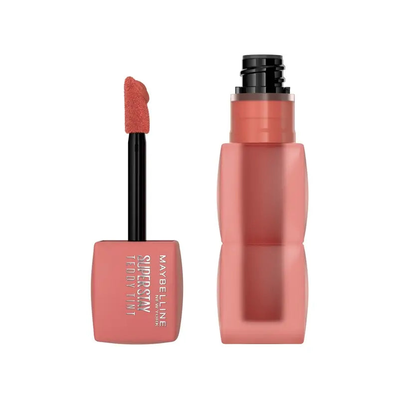 Maybelline New York Super Stay Teddy Tint Matt-Lippenfarbe, Farbton 30 Coquettish, 5 ml