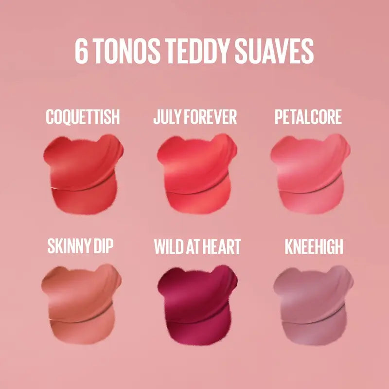 Maybelline New York Super Stay Teddy Tint Matt-Lippenfarbe, Farbton 30 Coquettish, 5 ml