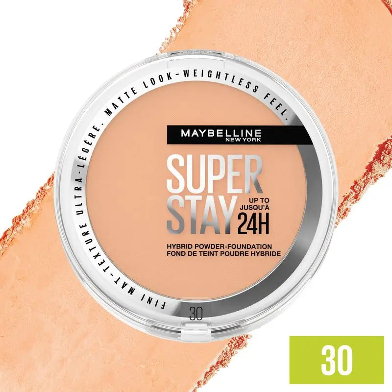 Maybelline New York Superstay Hybrid 24H Puder-Grundierung Farbton 030