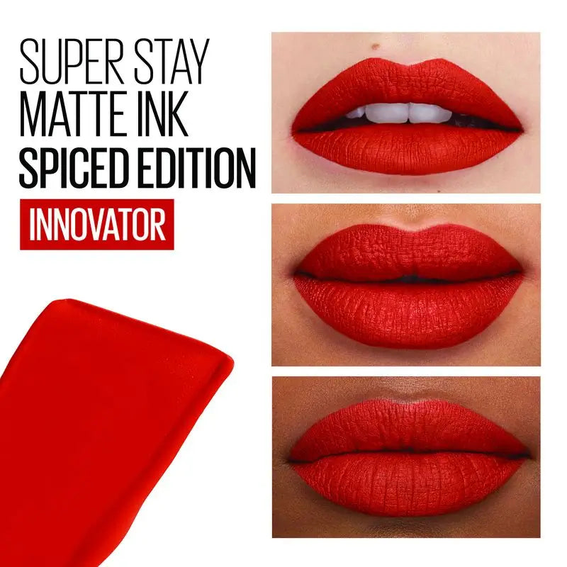 Maybelline New York Superstay Matte Ink, flüssiger Lippenstift Farbton 330 Innovator