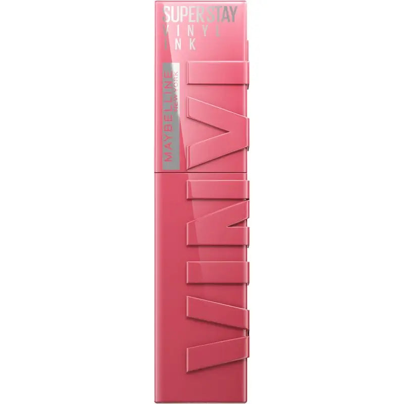 Maybelline New York Superstay Vinyl Ink Lang anhaltender Vinyl-Effekt-Lippenstift bis zu 16H, Farbe 145 ROGUE
