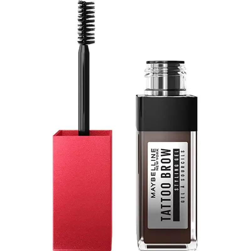 Maybelline New York Tattoo Brow Gel Brow Filler, Farbton 260 Deep Brown