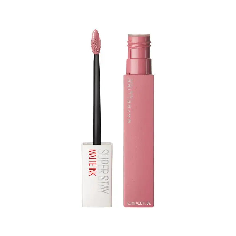 Maybelline New York Superstay Matte Ink Langanhaltender Matte Lippenstift Farbton 10 Dreamer Nude Pink