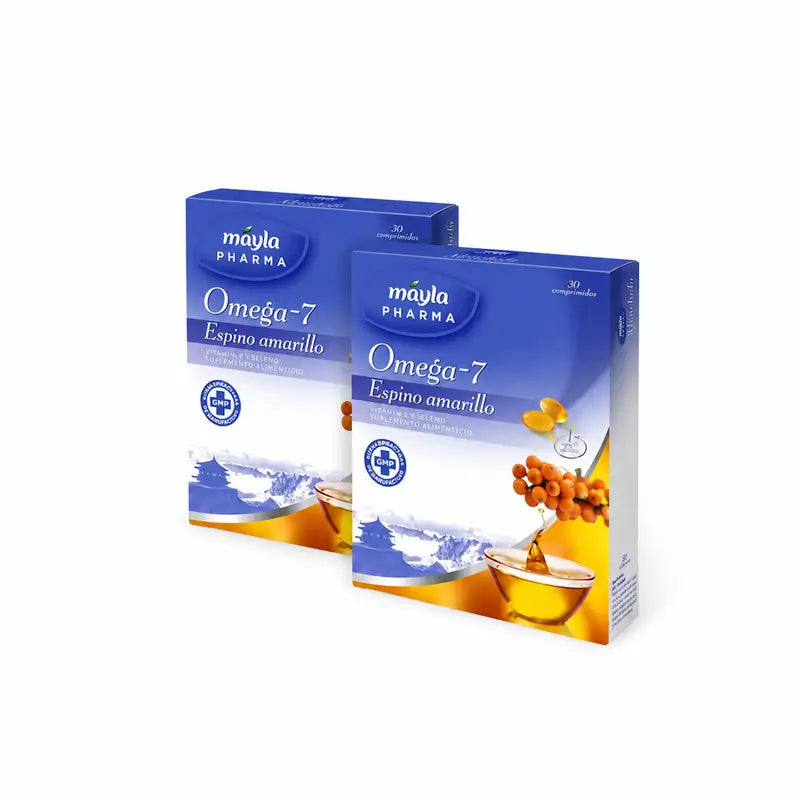 Máyla Pharma Omega-7 Sanddorn Pack 2 x 30 Kapseln